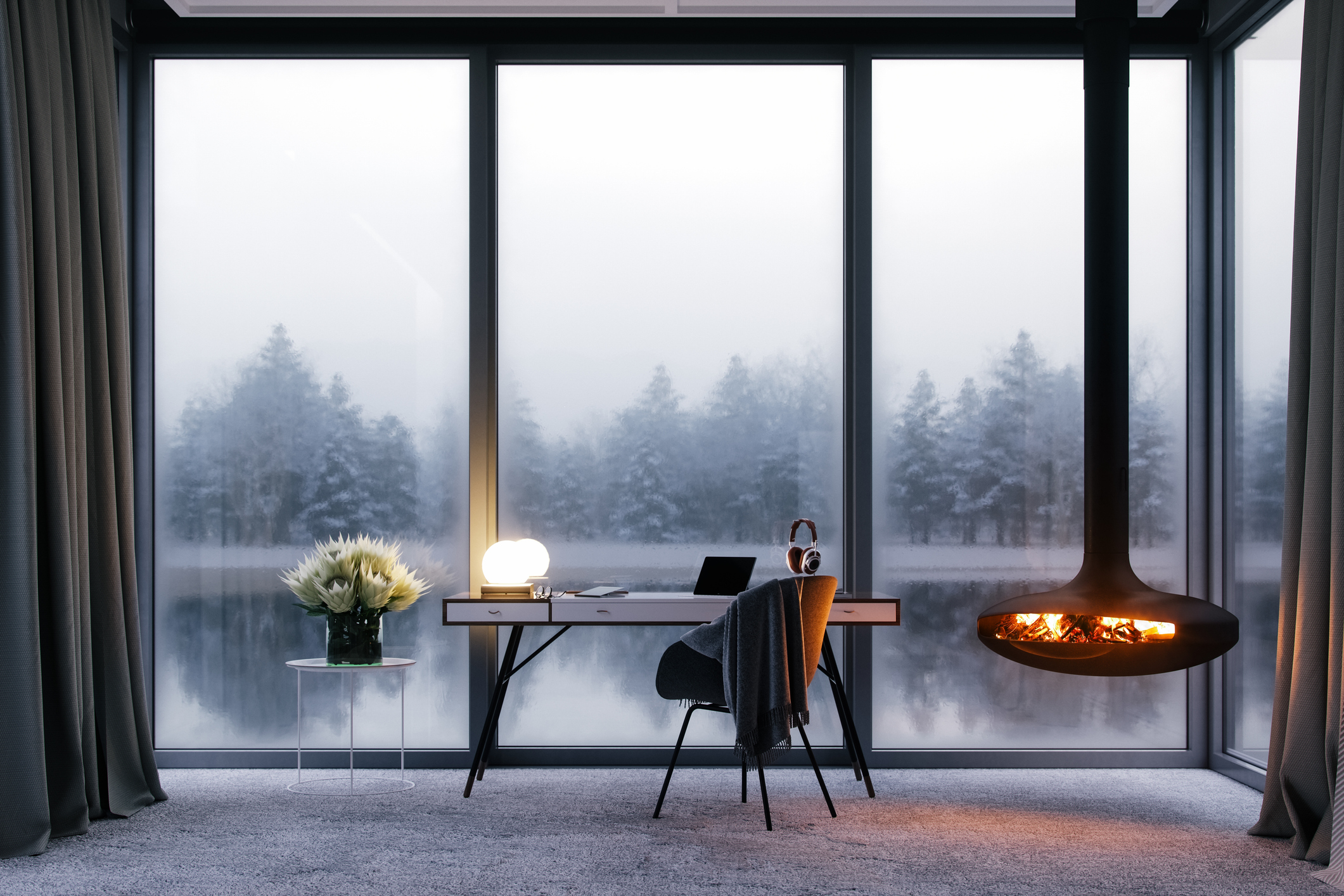 Creating a warm and cosy atmosphere for winter home sales